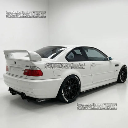 For BMW 3 Series M3 E46 GT GTR Rear Boot Spoiler Wing Trunk Drift Body 1998-2006