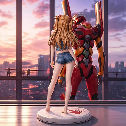 Urban Streetwear Asuka Anime Game Peripheral Figure, Desktop Ornament, Bestselling Toy Gift