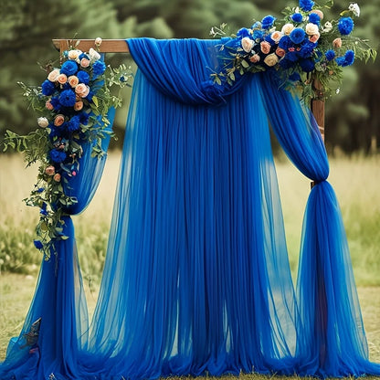 1 Piece of Wedding Arch Hanging Mesh, Wedding Tulle Fabric, Ceremony Decoration, Bridal Shower, Ceiling Decoration