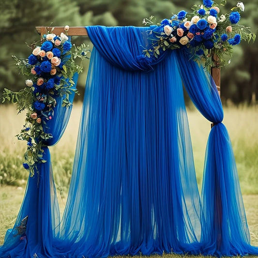 1 Piece of Wedding Arch Hanging Mesh, Wedding Tulle Fabric, Ceremony Decoration, Bridal Shower, Ceiling Decoration