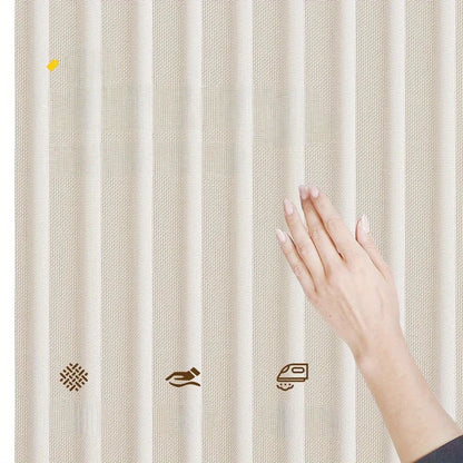 Living Room Bedroom Divider Curtain, Privacy Partition Panel for Closet, Doorway and Office Corner Space Decor