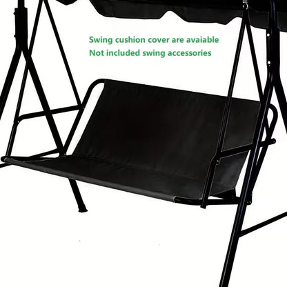 Heavy-Duty Outdoor Swing Chair Cushion Cover, Patio,Balcony - Compatible with Most Swing Chairs (No Accessories Included)