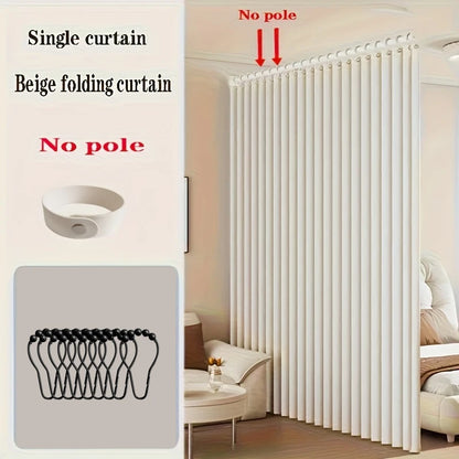 Living Room Bedroom Divider Curtain, Privacy Partition Panel for Closet, Doorway and Office Corner Space Decor