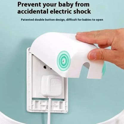 Socket Protection Cover Baby Proof Super Hard Protective Case for Interior Electrical Outlets Light Switch Kids Safe Cover Box
