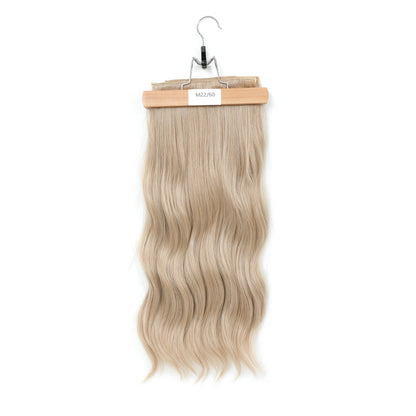 24Inches 220Grams Body Wave Clips In Piano Blond 27/613 M888 Bio Protain High Temperature Synthetic Hair Extensions 4Pcs/Lot