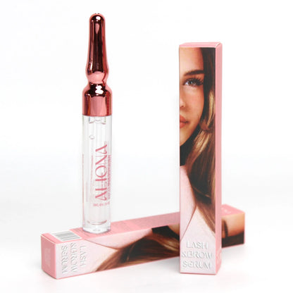 Lash & Brow Serum - Advanced Formula for Longer,Thicker Lashes & Fuller Brows, Nourishes Follicles,Strengthens Weak Hairs