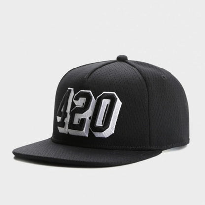 FINDPRO A-Dam Cap Golden Letters Flower Snapback Adjustable Sun Baseball Hat for Men Women Adult Outdoor Casual