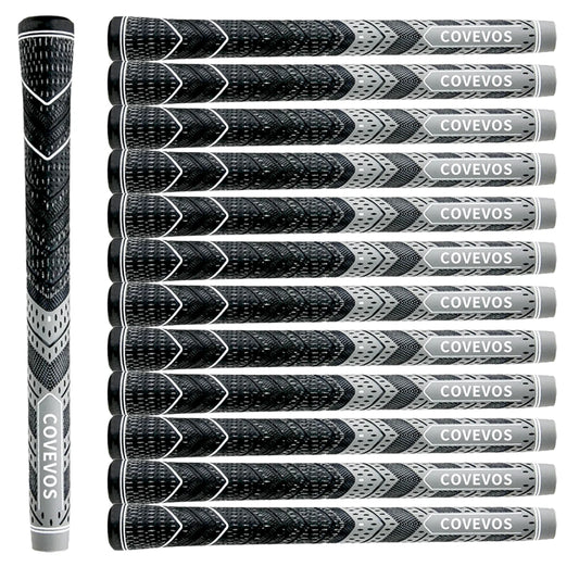 13pcs Golf Grips, Made of Natural Rubber, with Durable Non-Slip Design, Suitable for Men and Women.