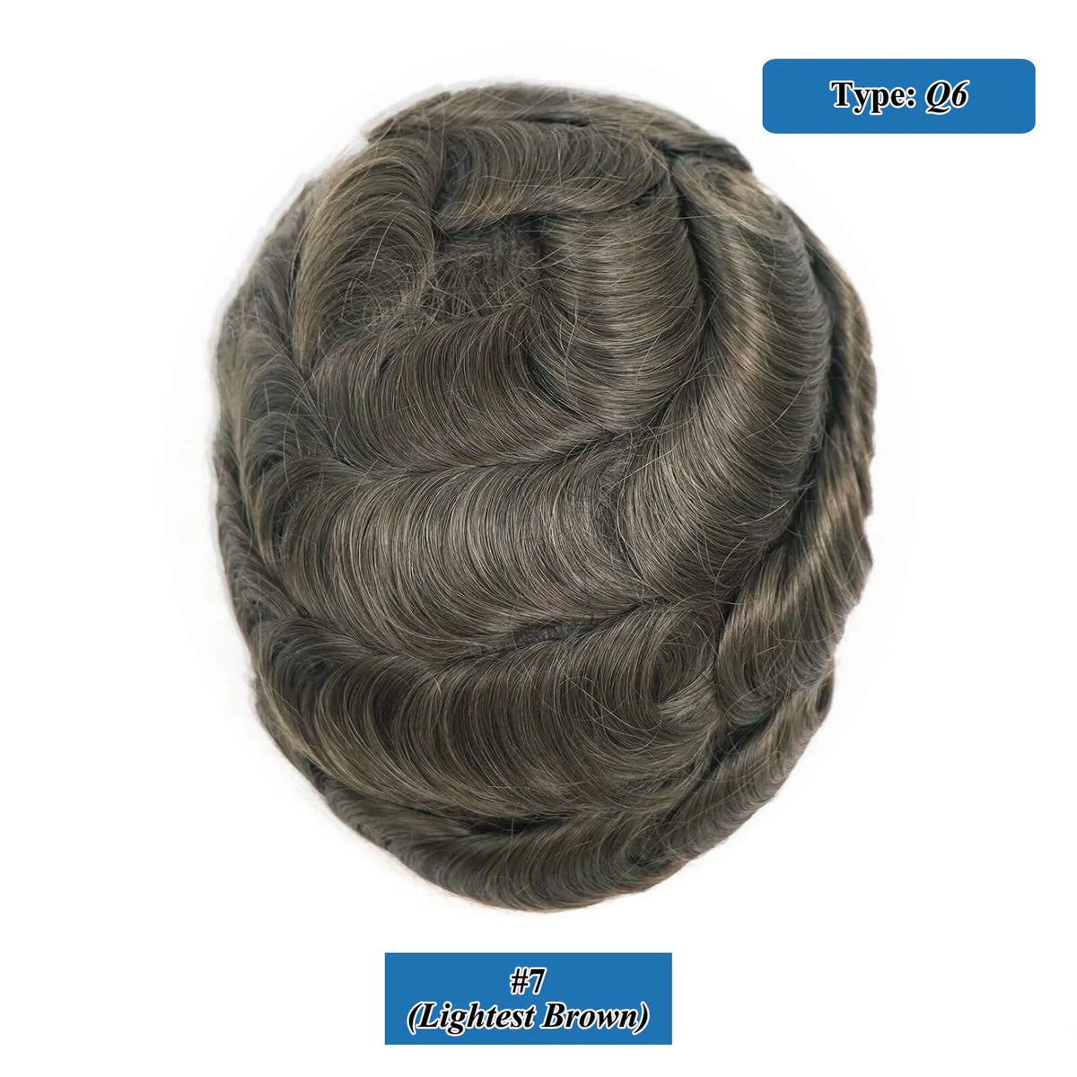 Q6 Lace Toupee Men Europe Human Hair Male Wig Swiss Lace Front Men Hair Replacement System Unit Man Wig Natural Hair Prosthesis
