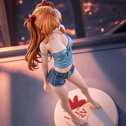 Urban Streetwear Asuka Anime Game Peripheral Figure, Desktop Ornament, Bestselling Toy Gift
