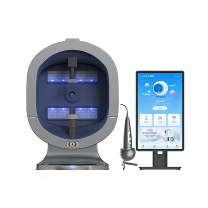 Professional 3D Facial X5 Camera Scanner Digital Skin And Hair Analysis Measuring Machine UV Facial Scanner Skin Analyzer