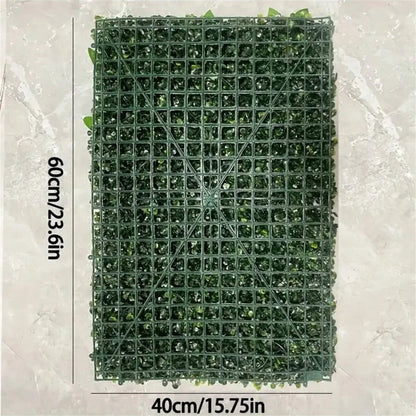 Artificial Green Wall Panels Faux Jungle Grass Decor for Home Garden Vibrant Greenery Mats for Outdoor Patio Weddings Christmas