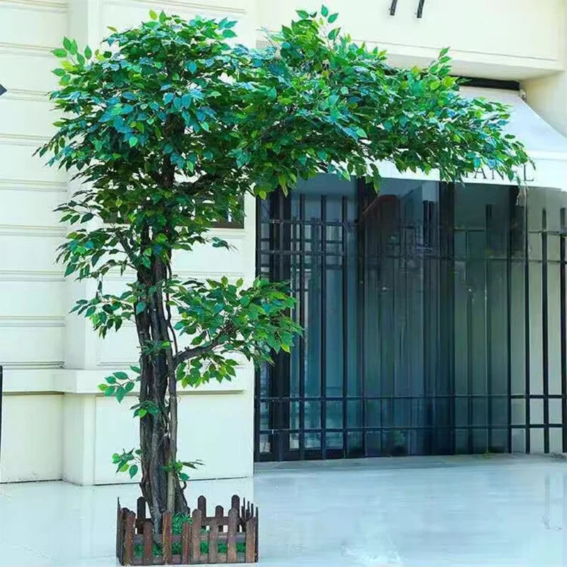 Artificial Plants Peach Tree Cherry Tree Maple Tree Fake Flowers Wedding Hotel Exhibition Living Room Decoration Ornaments