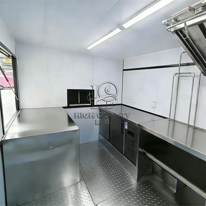 Best Selling Mobile Bar Station BBQ Pizza Trucks  Food Cart Coffee Trailer Food Truck Mobile Kitchen Fully Equiped