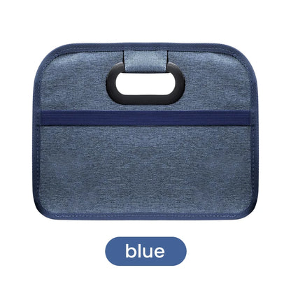 Trunk Organizer for suv, Foldable portable car storage box for camping outdoor storeroom,space saving multi functional