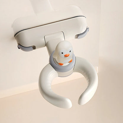 1Pc Portable Foldable Baby Shower Stand Rack Secure Grip Adjustable for BathRoom Toddler Safe Standing Support Bath Time Helper