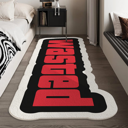 VIKAMA WASTED Bedside Floor Mat Unique Doormat Welcome Mat Rug For Bedroom Carpet For Live Room Runner Rug Home Decor