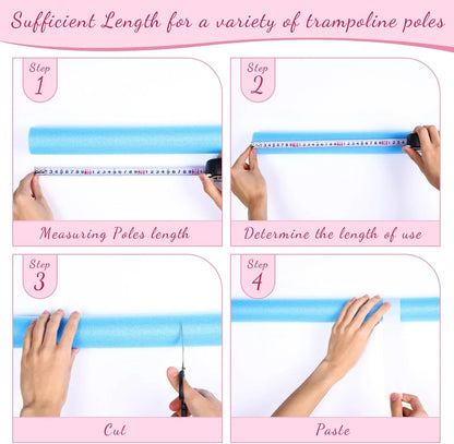88cm Trampoline Enclosure Pole Foam Sleeves Trampoline Pole Foam Sleeves for Trampoline Accessories