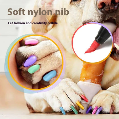 Dog Nail Polish Pen 12 colors