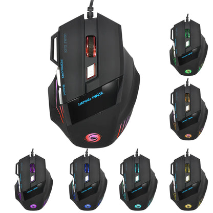 Professional Gaming Mouse 7 customizable buttons
