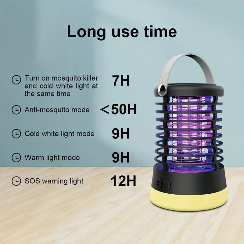 Portable Waterproof LED Mosquito Killer Lamp (1pc)
