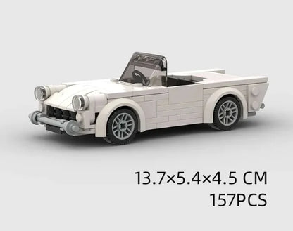 Kids Sports Car bricks building Set