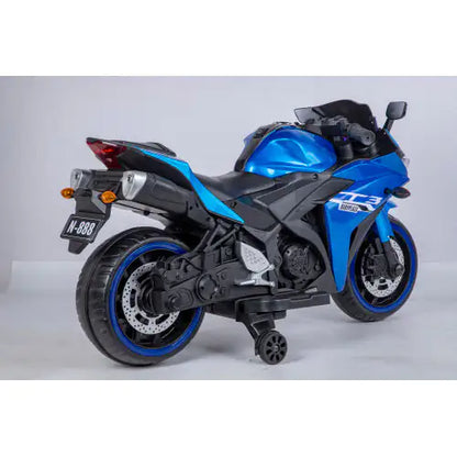 Kid Children ride on Motorcycle 12V with Training Wheels / manual throttle / Lighting wheels