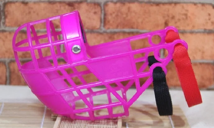 Adjustable Dog Muzzle Plastic Mask Anti-Barking Bite Mouth Cover Greyhound Gree Whippet Basket Muzzle Pet Supplies with S/M/L