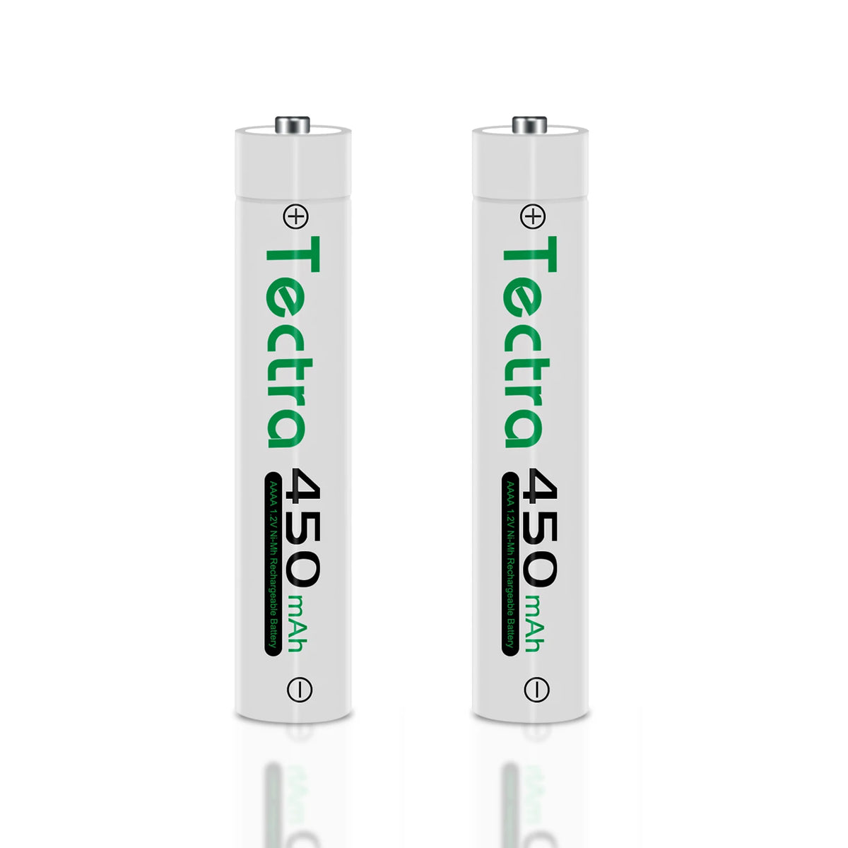 Ni-MH 1.2V 450mAh Rechargeable AAAA Battery & AAAA USB Charger for Surface Pen,Alarm Clocks,Flashlights,Bluetooth Speaker