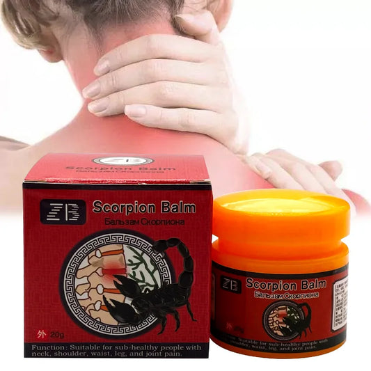 3PCS 20G Scorpion Venom Analgesic Ointment Relieves Sub-Healthy People With Joint Pain Around The Shoulder Neck Waist And Leg