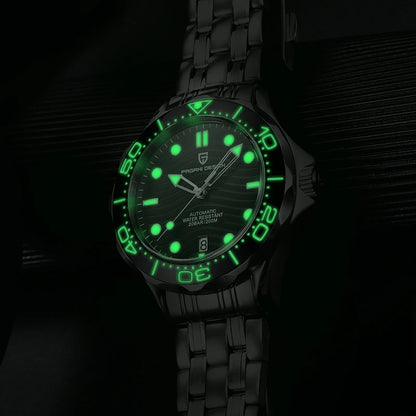 PAGANI DESIGN 2025 New Diving Men's Watches Luxury NH35 Automatic Watch For Man Mechanical Wristwatches AR Sapphire Waterproof