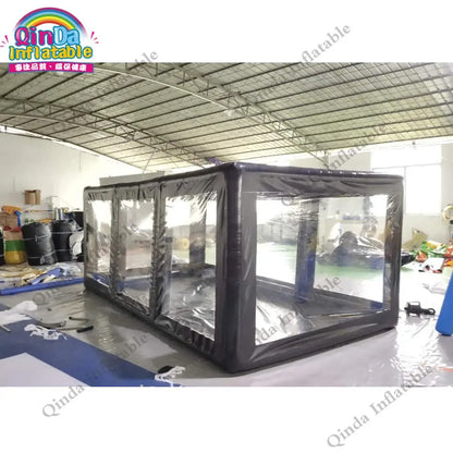 Car Inflatable Popullar Garage Car Tent 5M Inflatable Car Wash Tent With Air Pump