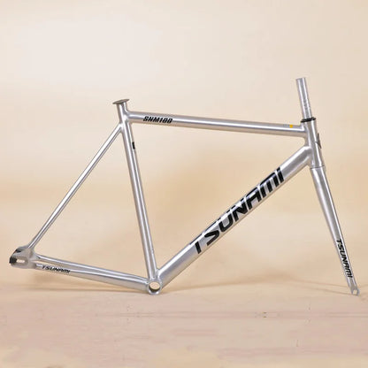 Tsunami SNM100 Aluminium Bicycle 49/52/55/58cm Fixed Bicycle 700C Racing Bike Single Speed Fixie Bicicleta With Carbon Wheelset