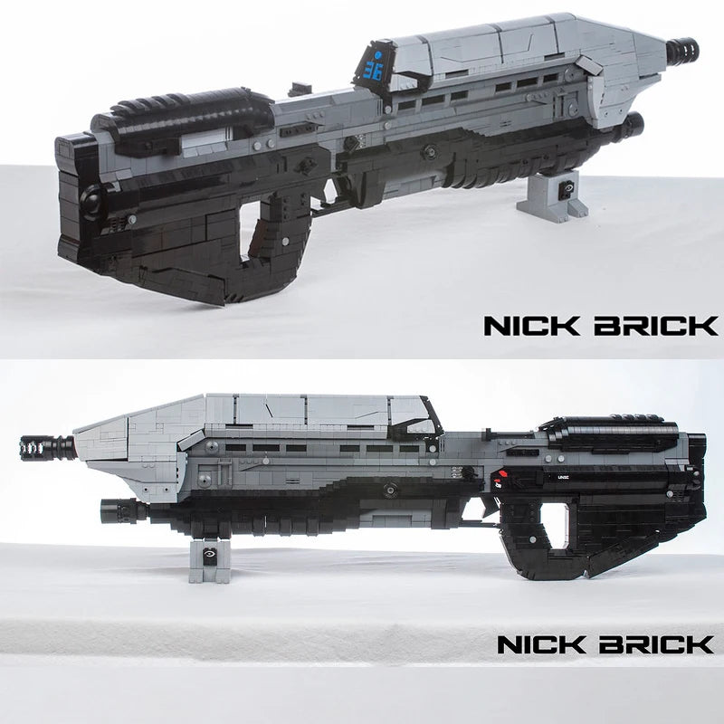 Ma5d Rifle MOC Building Block DIY Assembly Set Model Technology Bricks Interstellar Military Series DIY Toys Gifts