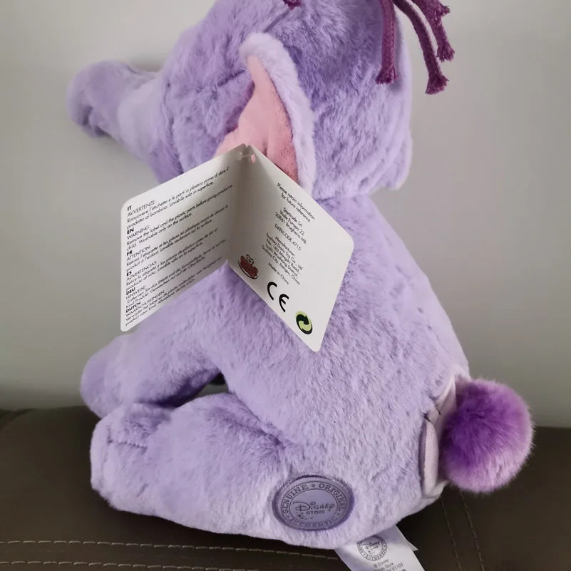 Plush Toys 26cm Pooh Friends Lumpy Heffalump Doll Cute Stuffed Animals Purple Elephant Toys For Gifts