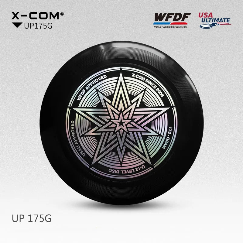 X-COM Professional Ultimate Flying Disc Certified by WFDF 175g 4 Colors With Storage Bag