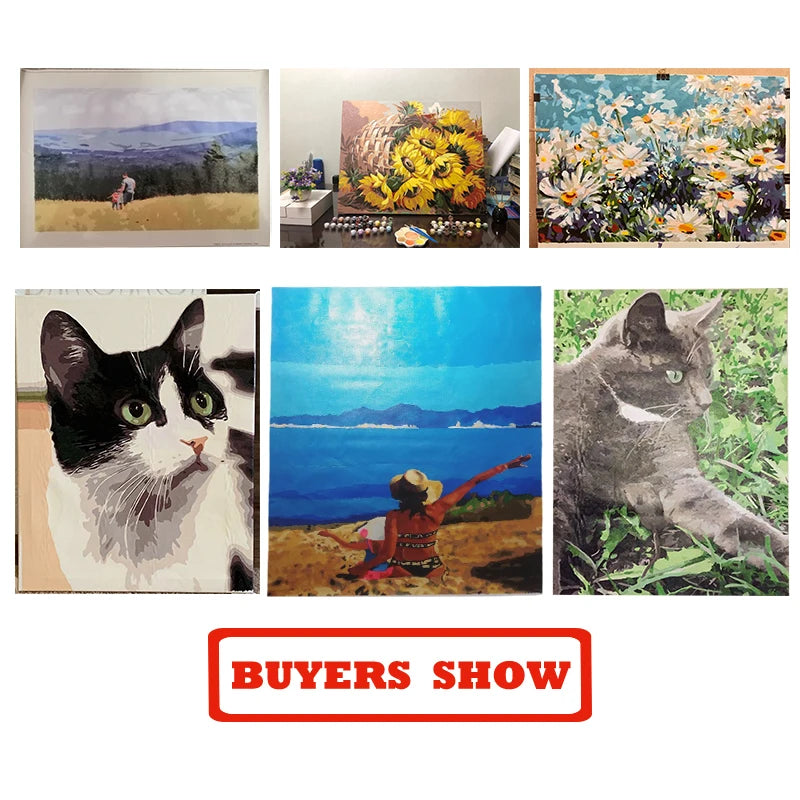 Photo Custom DIY Painting By Numbers Digital Oil Painting For Beginners Coloring By Numbers HandPainted Valentine's Day Present