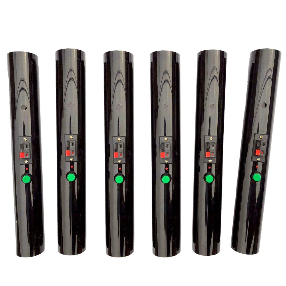 6pcs Hand Held Pyro Shooter Pyrotechnic Cold Spark Firing System Wedding Bride Surprise Creative Firework Magic Wand Decor Party