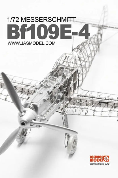 Jasmine Model kit 1/72 MESSERSCHMITT BF109E-4  202109 Model Kit