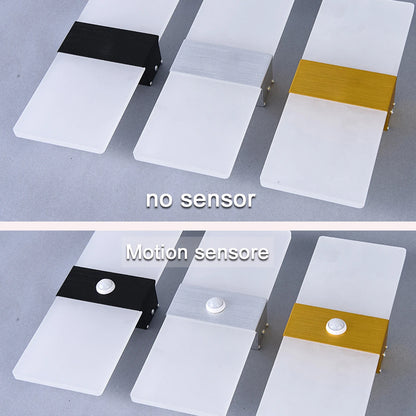 LED Wall Light PIR Motion Sensor Night Wall Lamp Bedroom Bedside Light Living Room Balcony Aisle Corridor Decoration Lighting