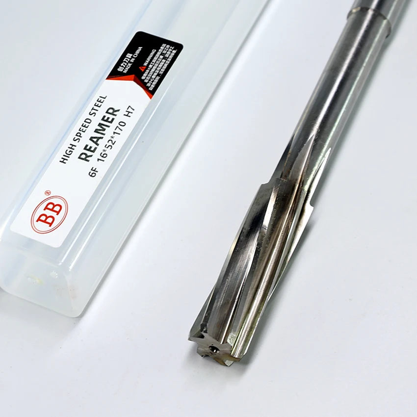 BB Reamer HSS Cobalt Wear Resistant High Precision H7 Diameter 2mm-16mm Left Spiral Flute Hole Drill Metal Steel Aluminum Tool