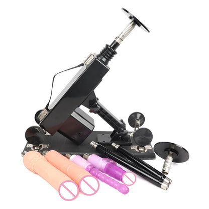 FREDORCH Sex Machines for Woman Automatic Masturbation Pumping Gun 3XLR Sex Machines for Adults With Big Dildo Sex Machine Toys
