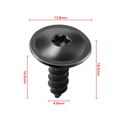10Pcs Car Clips Fastener Engine Splash Guard Self Tapping Screws for Porsche Macan Panamera Cayenne 911 997 996 971 9YA