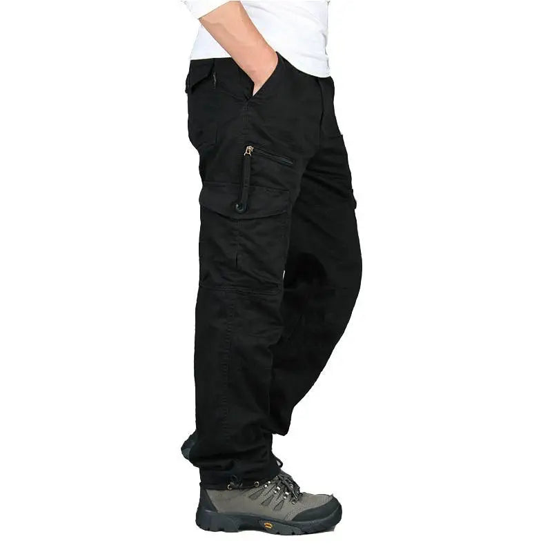 Men's Tactical Pants High Quality Cargo Pants Multi-pocket Cotton Hiking Casual Outdoor Pant Alibaba Mechanic's Pants for Man