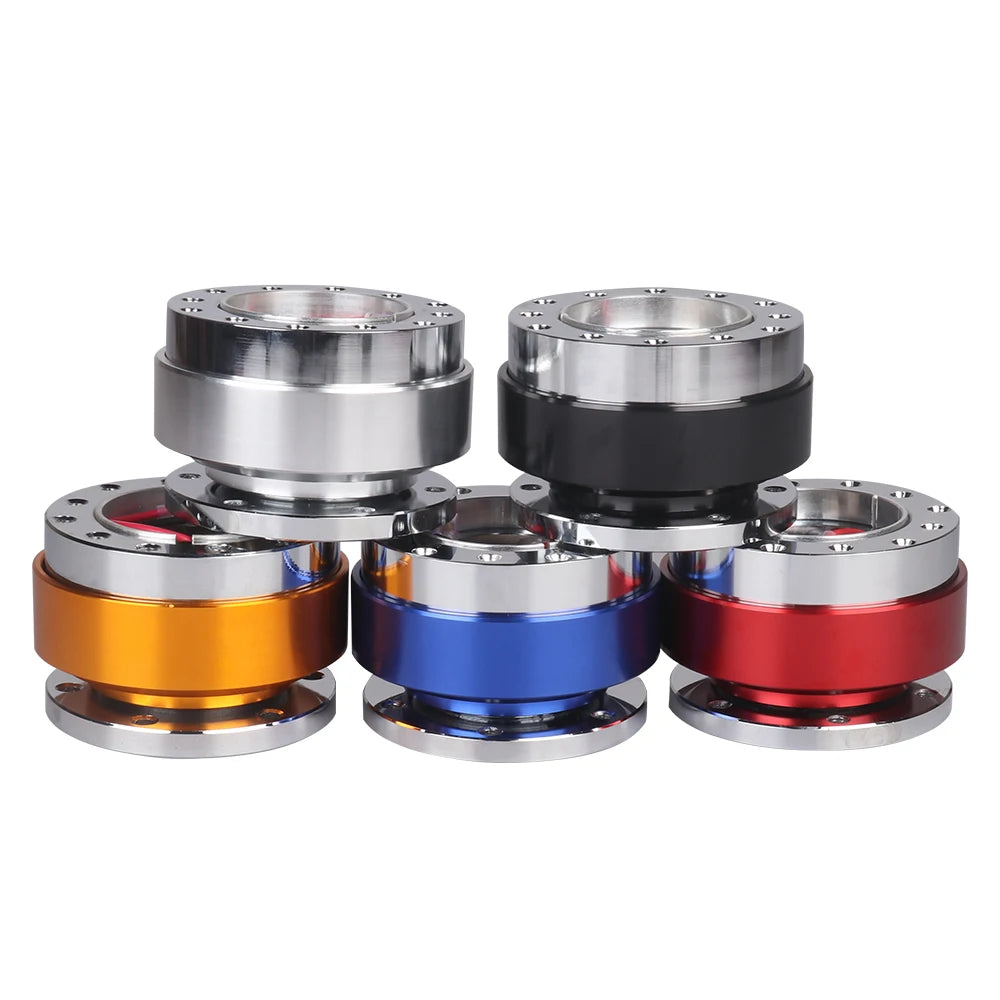 Universal Car Tuning Steering Wheel Quick Release Hub Adapter Snap Off Boss Kit Auto Accessories
