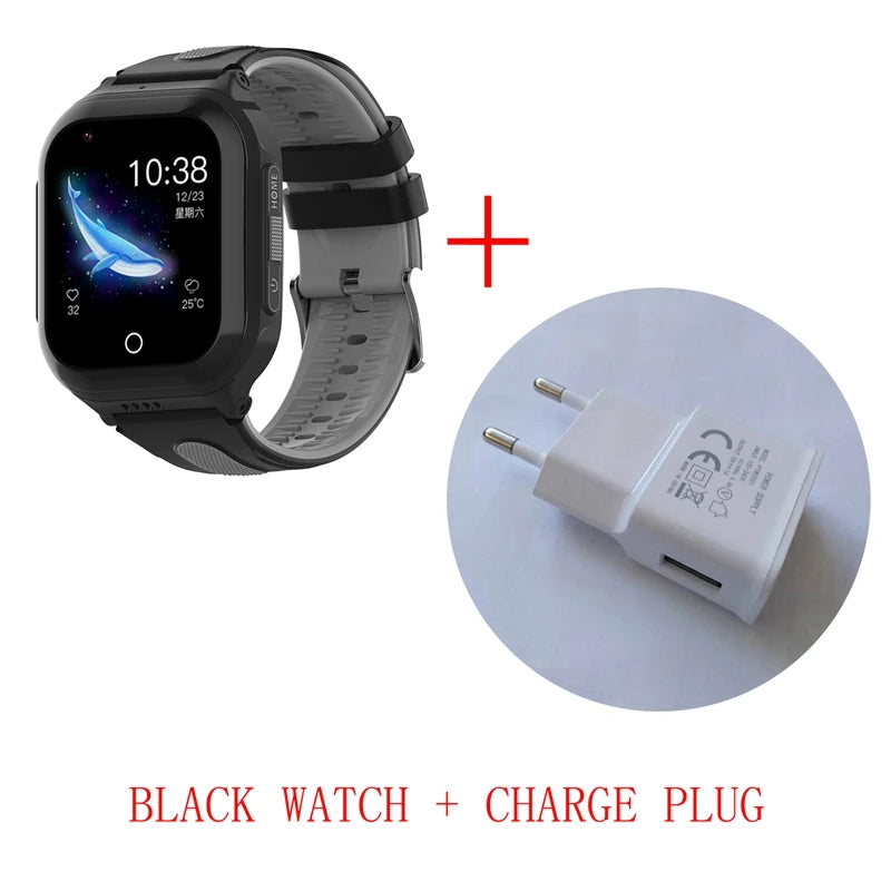 Wonlex Kids Smart Watch 4G GPS WIFI Location Tracker SOS Video Call KT24S Children's Smartwatch IP67 Waterproof Smart Baby Watch