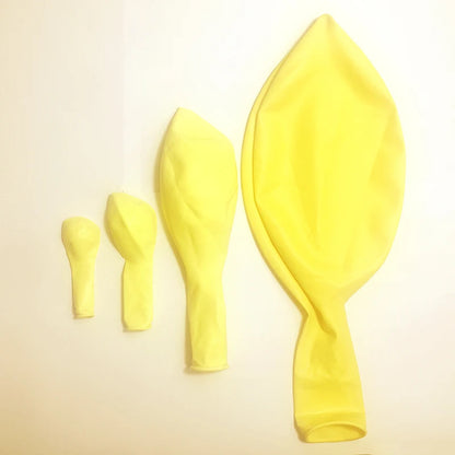 5-36inch Big Matte White Latex Balloons Macarone Color Inflatable Helium Balloon Birthday Party Wedding Decorations Kids Toys