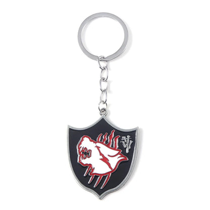 Residents Evils 8 Village Key Chains Vintage Six-Winged Unborn Key Pendant Keychain for Women Men Keyring Jewelry
