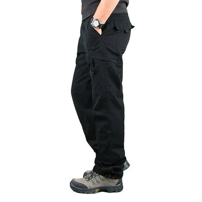 Men's Tactical Pants High Quality Cargo Pants Multi-pocket Cotton Hiking Casual Outdoor Pant Alibaba Mechanic's Pants for Man