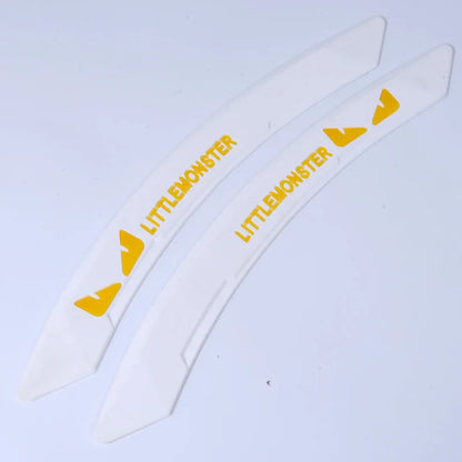 Car Wheel Arch Fender Protector Strip Rubber Anti Scratch Bumper Corner Guard Universal Eyebrow Trim Moulding Anti Collision Dec